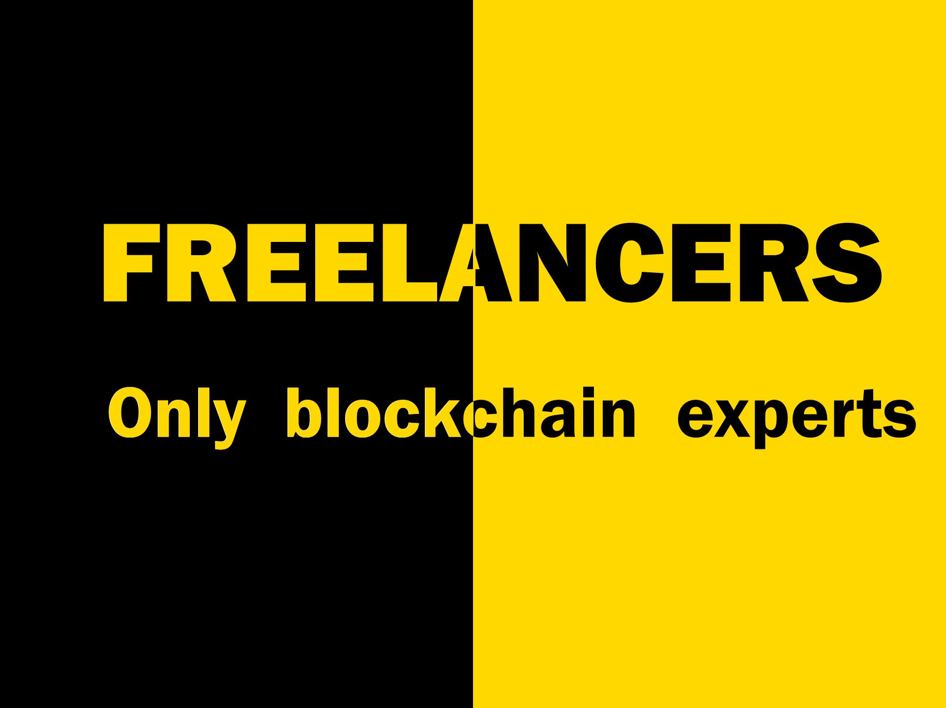 blockchain freelancers can find job here